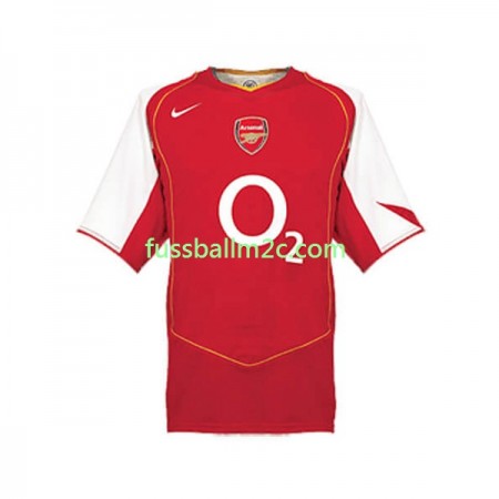 Fußballtrikots Arsenal 2004 Retro Heim Trikotsatz